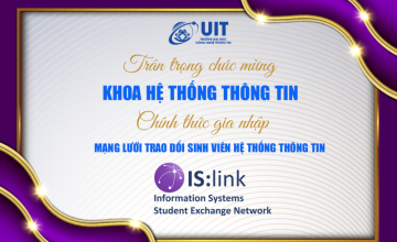 Khoa Hệ thống Thông tin, Trường bet365 betting
 chính thức gia nhập The IS:Link Network